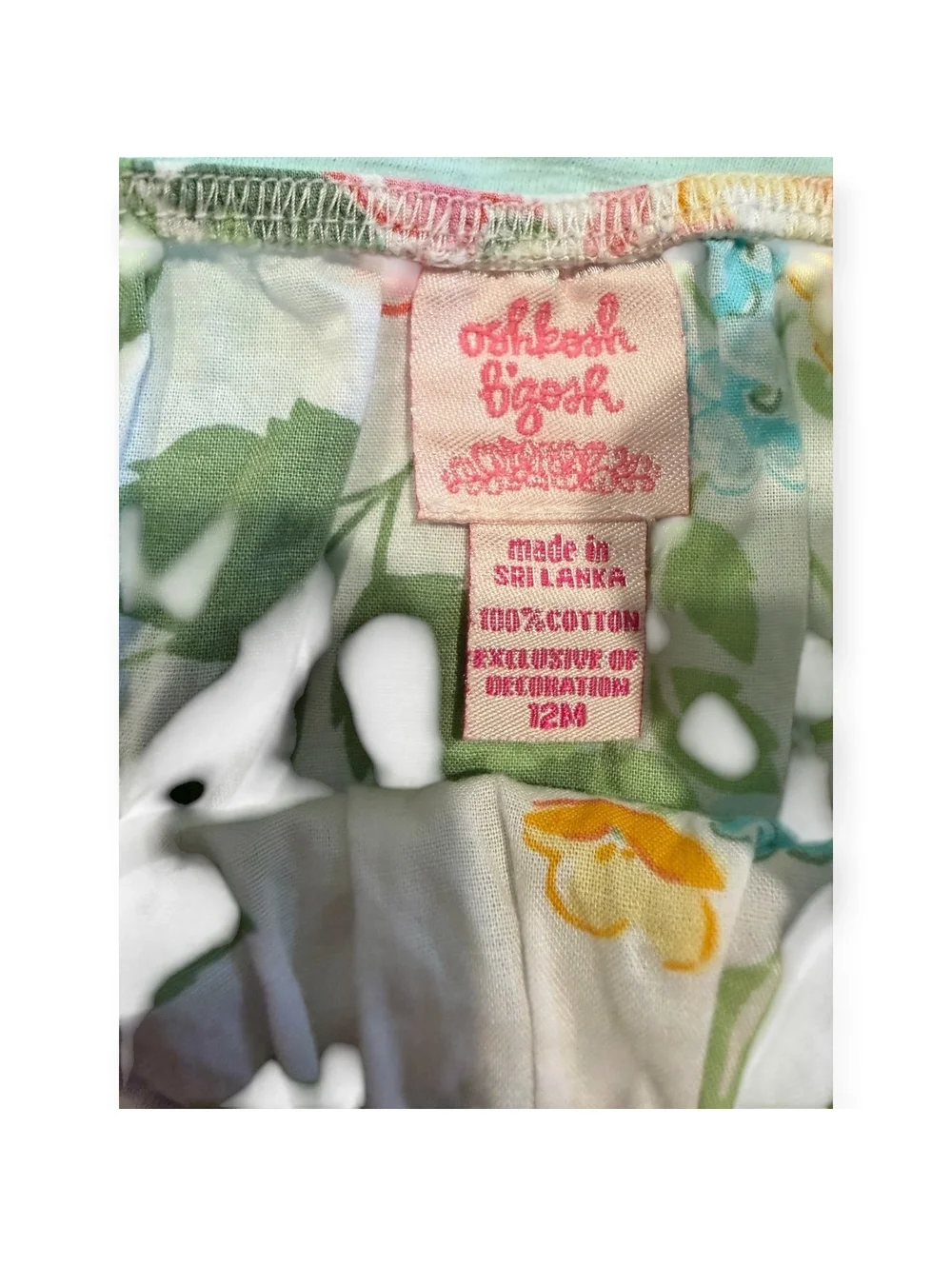 Baby Girls 12M Clothing Set - Floral & Bright